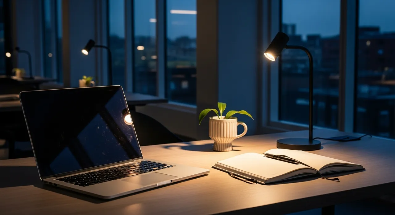 Modern studio workspace